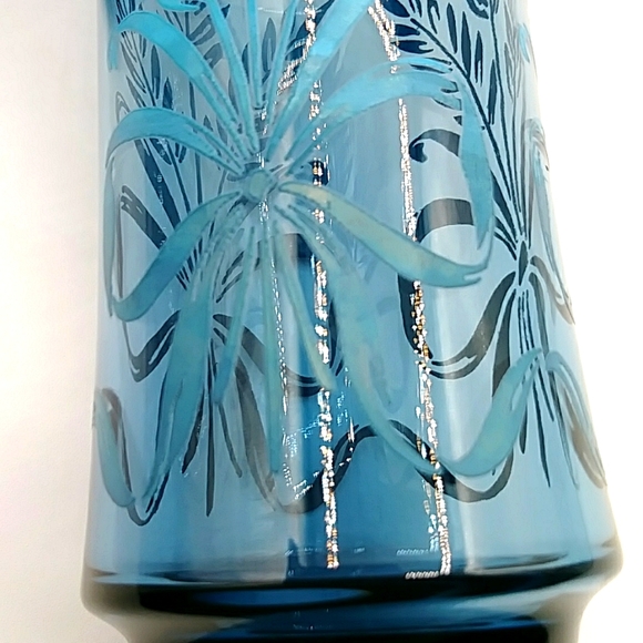 🦋HP! 2 Large Libbey Blue Bolero Wheat 6.5" Glasses. - Picture 5 of 7